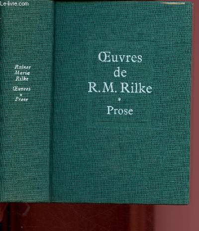 OEUVRES - TOME I : PROSE
