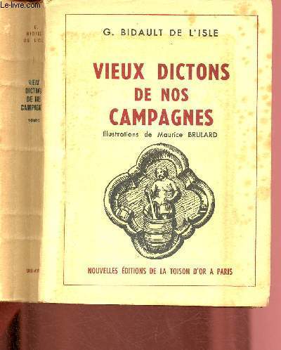 VIEUX DICTONS DE NOS CAMPAGNES