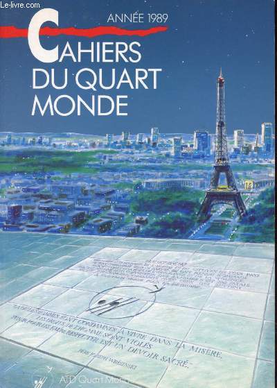 Cahiers du Quart monde - Anne 1989