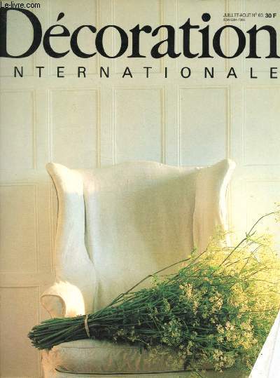 Dcoration internationale n63 - Juillet,Aot 1983