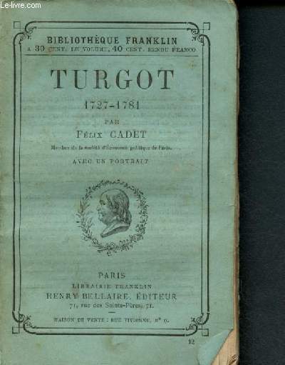 Turgot 1727-1781