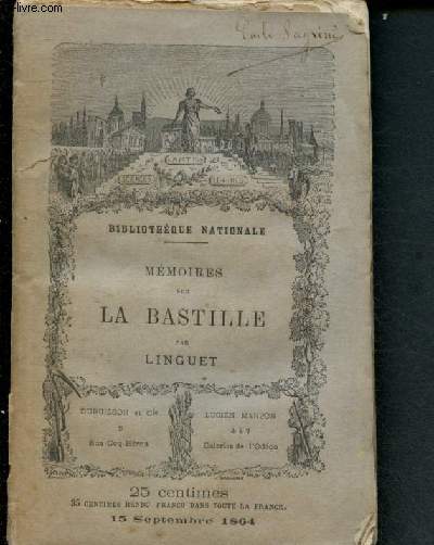 Mmoires sur la Bastille