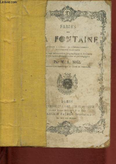 Fables de La Fontaine - Livres I a XII