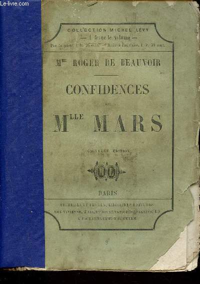 Confidences de Mlle Mars ( Collection 