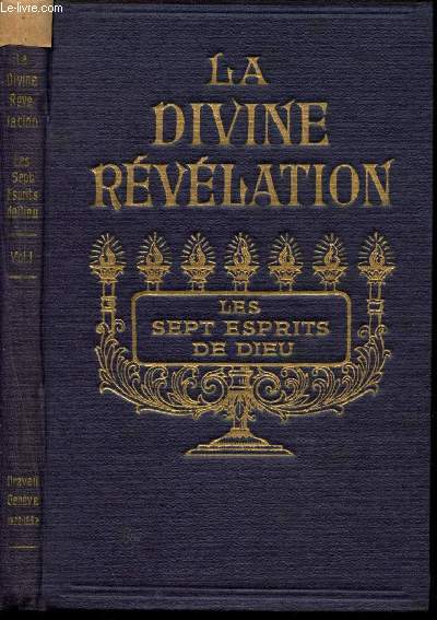La Divine Rvlation - les sept esprits de Dieu