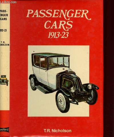 Passengers Cars 1913-23 (Cars of the World in Colour)
