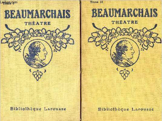 Beaumarchais thtre illustr - 2 volumes : Tome I et II