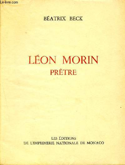 Lon Morin - Prtre / collection des prix goncourt