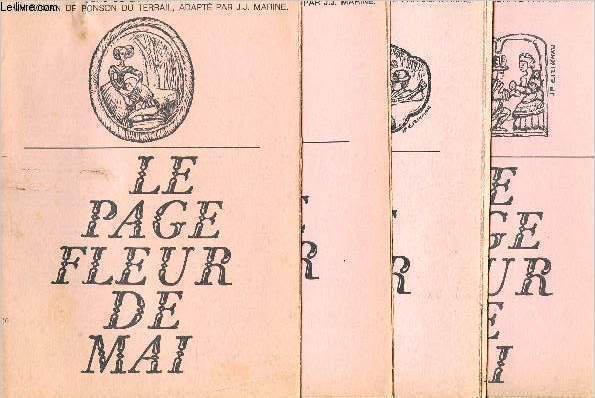Le page fleur de mai , un roman de Ponson du Terrail -N2 - cho de la mode prsente - supplment  l'cho de la mode - du N36 au N39 septembre 1968