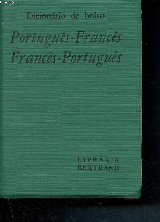 Dicionario de bolso - portugues frances - frances portugues