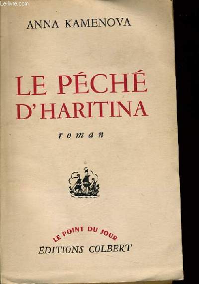 LE PECHE D'HARITINA (roman)