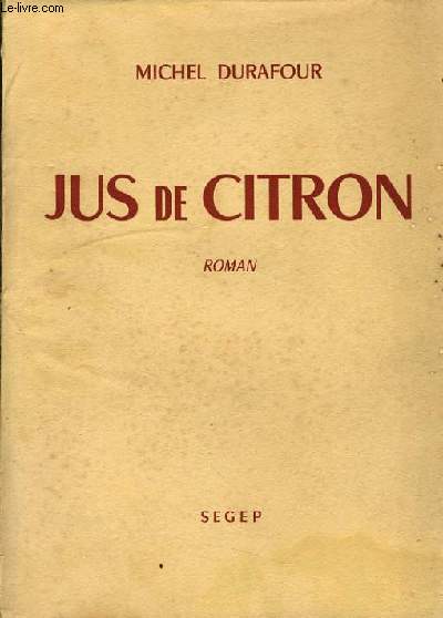 JUS DE CITRON