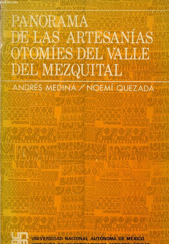 PANORAMA DE LAS ARTESANIAS OTOMIES DEL VALLE DEL MEZQUITAL