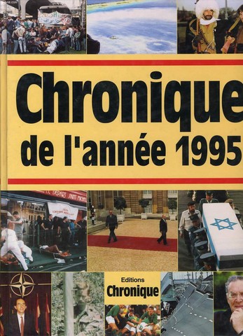 CHRONIQUE DE L'ANNEE 1995