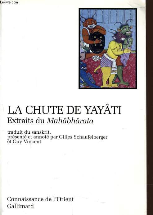 LA CHUTE DE YAYATI extraits du Mahbhrata