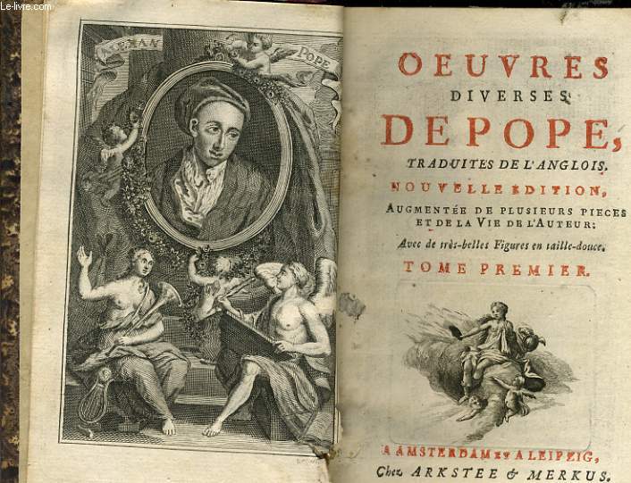 OEUVRES DIVERSES DE POPE Tome 1