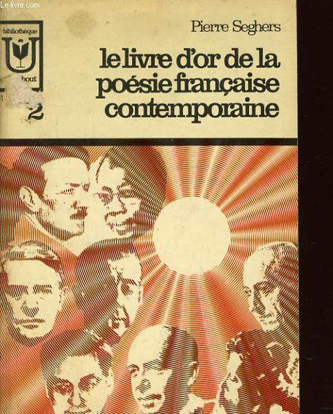 LE LIVRE D'OR DE LA POESIE FRANCAISE CONTEMPORAINE de 1940  1960 Tome 2