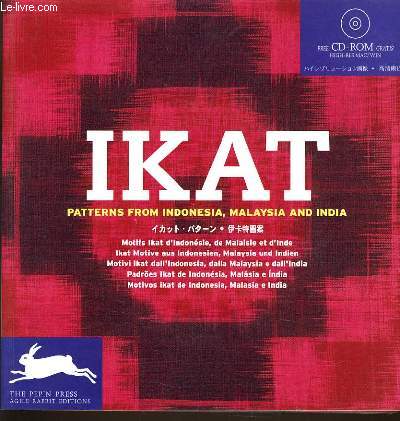 IKAT patterns from indonesia, malaysia and india (avec cd)