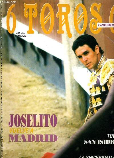 6 TOROS n360 : Joselito vuelva a Madrid, Todo san Isidro, La sinceridad de Javier Valverde