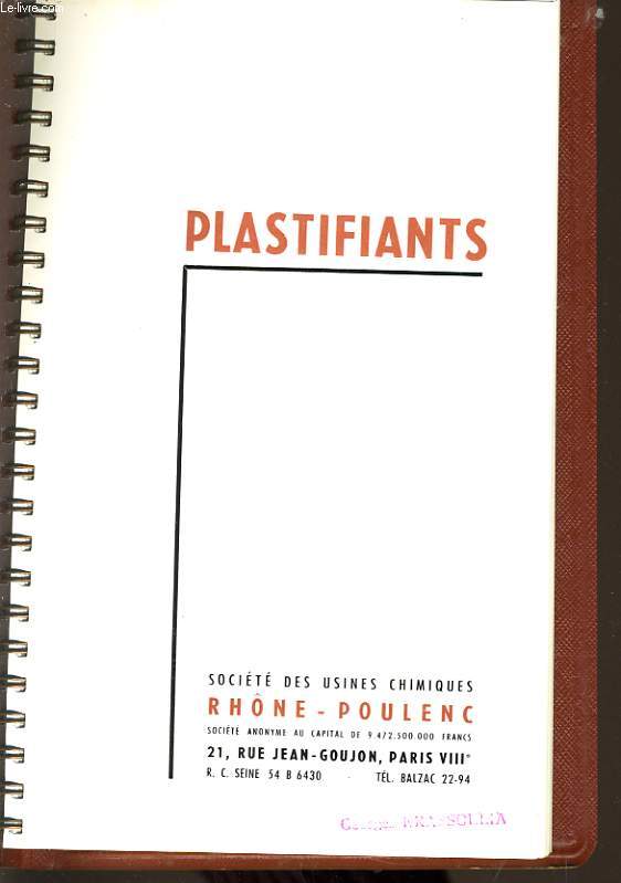 PLASTIFIANTS