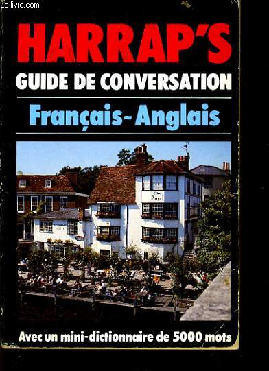 HARAP'S GUIDE DE CONVERSATION FRANCAIS ANGLAIS