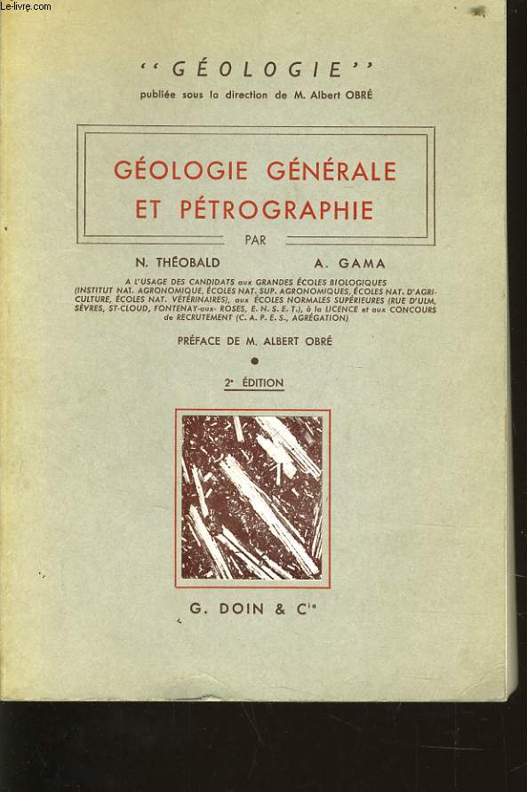 GEOLOGIE GENERALE ET PETROGRAPHIE