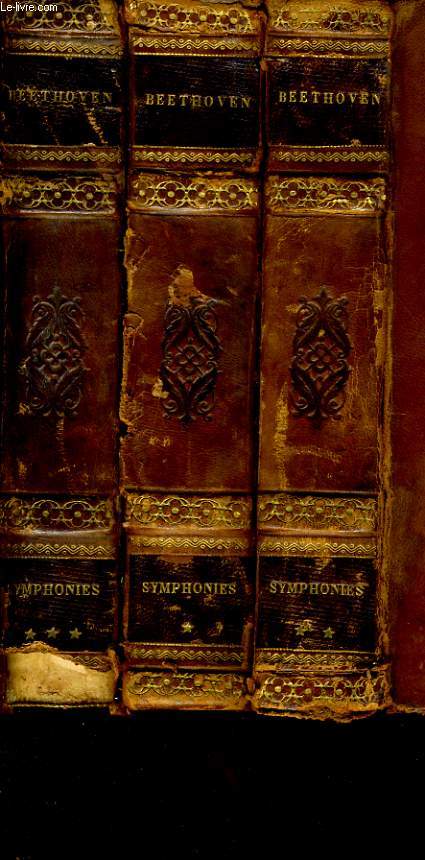 SYMPHONIES en 3 volumes