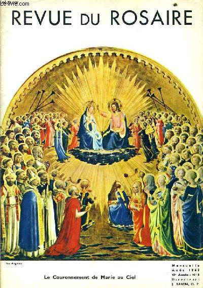 REVUE DU ROSAIRE du n8 : Le couronnement de Marie au Ciel