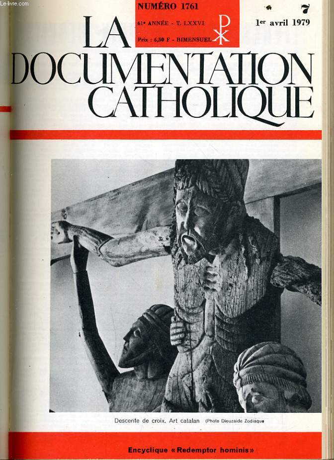 LA DOCUMENTATION CATHOLIQUE n 7 : Encyclique 