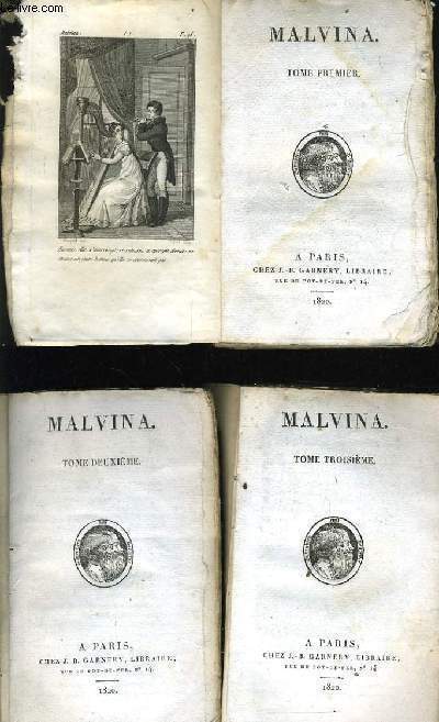 MALVINA en 3 tomes