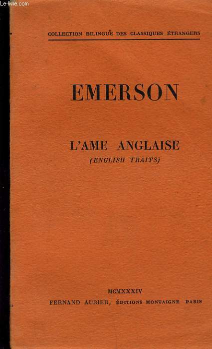 EMERSON L'AME ANGLAISE