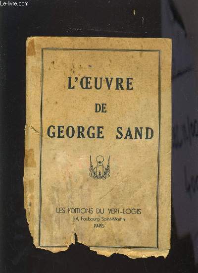 L'OEUVRE DE GEORGE SAND