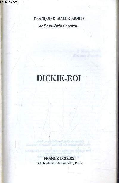 DICKIE-ROI.