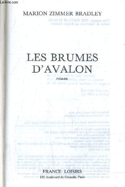 LES DAMES DU LAC - TOME 2 : LES BRUMES D'AVALON.