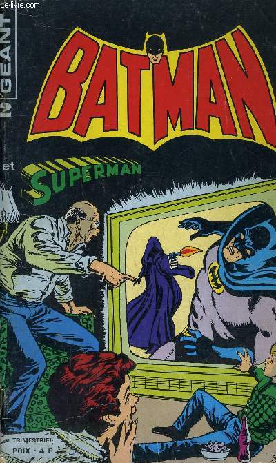 BATMAN ET SUPERMAN - GEANT N2.