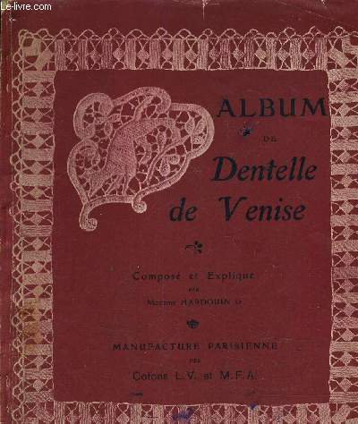 ALBUM DE DENTELLE DE VENISE.