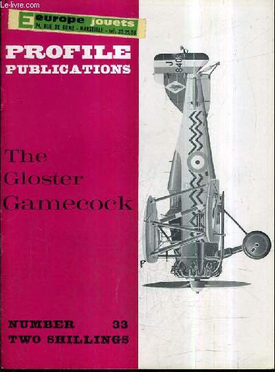 PROFILE PUBLICATIONS NUMBER 33 TWO SHILLINGS - THE GLOSTER GAMECOCK.