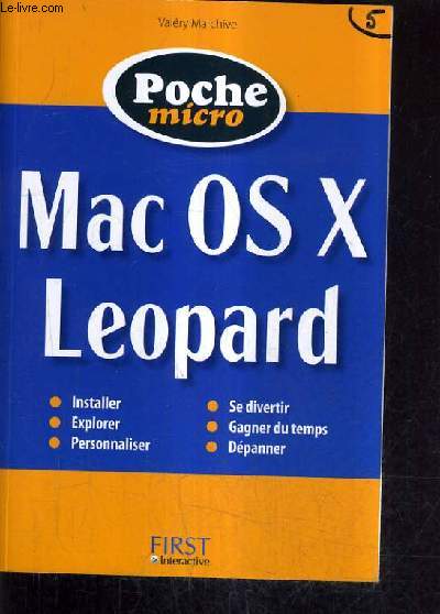 MAC OS X LEOPARD / POCHE MICRO.
