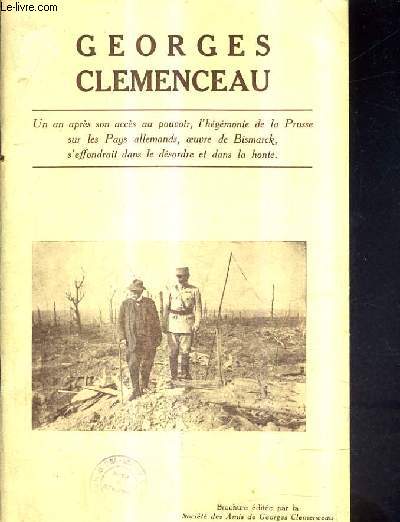 GEORGES CLEMENCEAU - BROCHURE.