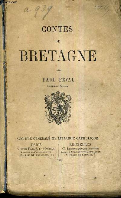 CONTE DE BRETAGNE /5E EDITION.