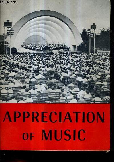 APPRECIATION OF MUSIC / BRITANNICA HOME READING GUIDE.