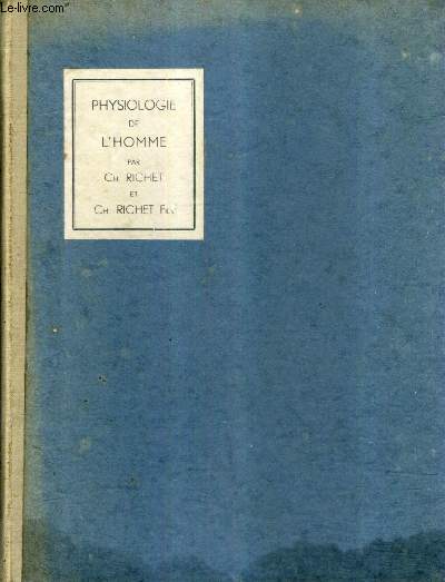 PHYSIOLOGIE DE L'HOMME.