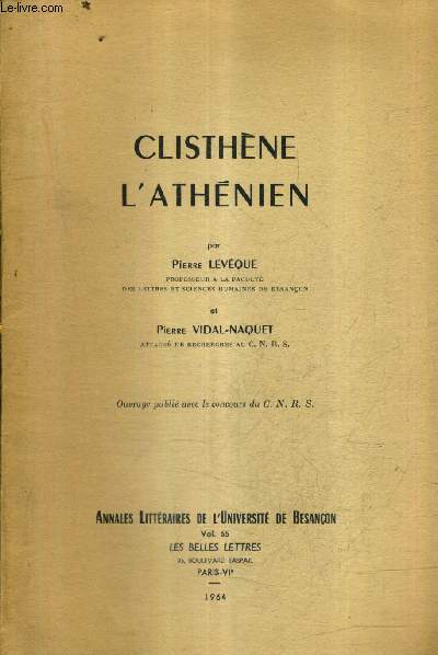 CLISTHENE L'ATHENIEN.