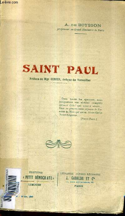 SAINT PAUL.