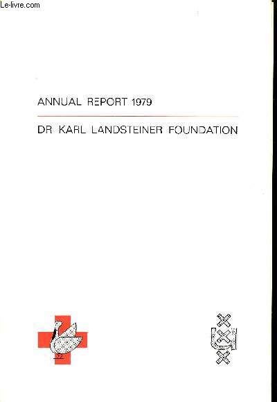 ANNUAL REPORT 1979 - RESEARCH FOUNDATION OF THE CENTRAL LABORATORY OF THE NETHERLANDS RED CROSS BLOOS TRANSFUSION SERVICE.