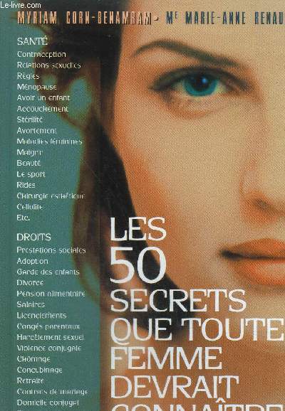 LES 50 SECRETS QUE TOUTE FEMME DEVRAIT CONNAITRE.