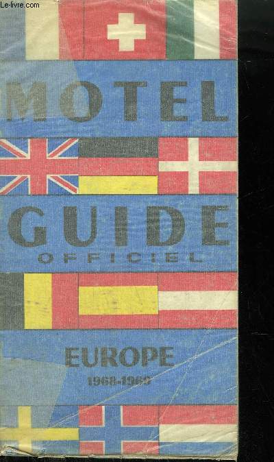MOTEL GUIDE OFFICEIL EUROPE 1968-1969