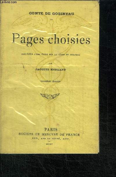 PAGES CHOISIES / 3e dition