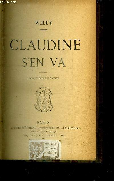 CLAUDINE S'EN VA / 62e EDITION