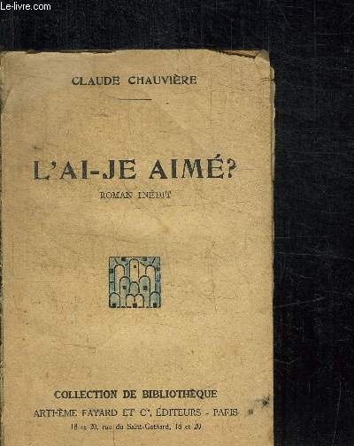 L'AI-JE AIME ? / COLLECTION DE BIBLIOTHEQUE